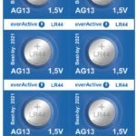 LR44/LR1154/AG13 nappiparisto 1,5 V EverActive 10 kpl pakkaus