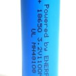 18650 LiFePO4 1100 mAh 3,2V 30C akku flat-top
