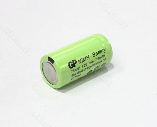 GP 2/3 AA NiMH-akku 1,2 V 750mAh - Image 2