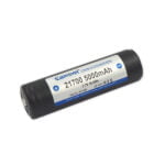 21700 Keeppower 5000 mAh Li-Ion akku 3,7 V suojapiirillä (button-top)