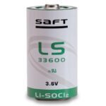 SAFT LS 33600 3,6 V 17 000 mAh litiumparisto, juotoskorvakkeilla