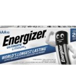 10 kpl AAA Litiumparisto L92 Energizer Ultimate Lithium - Ei ladattava