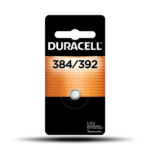 Duracell 392 / 384 / SR41 1.5 V hopeaoksidi kelloparisto