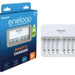 NiMH-Laturi 8 AA AAA Eneloop BQ-CC63 - Mikroprosessoriohjaus
