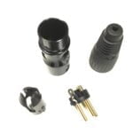 3-napainen XLR-johtoliitin - Uros