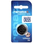 Renata CR2325 BR2325 3V litium nappiparisto, 1 kpl