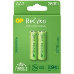 2 kpl AA GP Recyko+ 2700 käyttövalmiit NiMH-akut