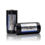 18350 Li-Ion KeepPower 1400 mAh (suojapiirillinen button-top)