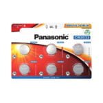 CR2032 litiumparisto 3V Panasonic - 6 kpl pakkaus