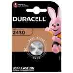 Duracell CR2430 DL2430 3V litium nappiparisto, 1 kpl