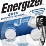 Energizer CR2016 Ultimate Lithium 3V Nappiparisto - 2kpl pakkaus