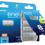 8 AA Eneloop NiMH-akut 2000 mAh 1,2V - Säästöpakkaus