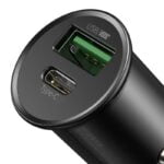 Baseus PPS autolaturi CCYS-C01 30W USB QC4.0 USB-C PD3.0 musta