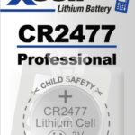 Xcell CR2477 lithium 3V nappiparisto button cell