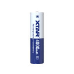 Xtar 18650 li-ion akku 4000 mAh 3,6V 10A - Suojapiiri - Button-top