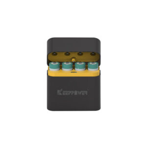 KeepPower i4 1.5V AA akkulaturi 4-paikkainen - Mukana 4 kpl 2866mAh AA-akut!