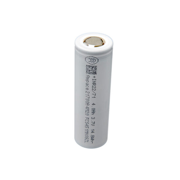 Ampace INR21700-JP40 4000mAh Li-Ion 3,6V 45A flat-top tabless akkukenno - Image 4