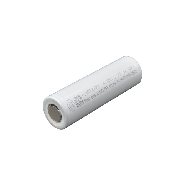 Ampace INR21700-JP40 4000mAh Li-Ion 3,6V 45A flat-top tabless akkukenno