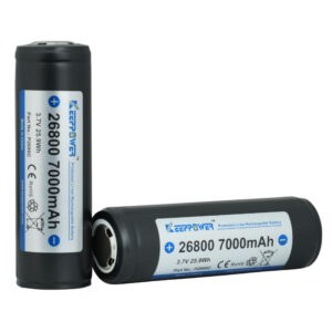 26800-akku Keeppower P2680C 7Ah 3.6V - Suojapiirillä - 1 kpl