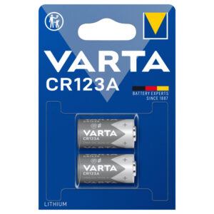 Varta CR123A 3V litiumparisto - Tuplapakkaus