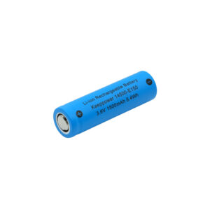 KeepPower 14500-E150 Li-Ion akku 3,6V 1500mAh 3A - Ei suojapiiriä - Flat-top