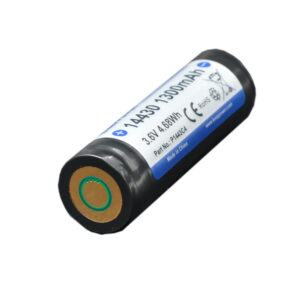 Erikoisakku 14430 - KeepPower P1443C4 1300 mAh 3,7V - 1 kpl - plus / miinus samassa päässä!