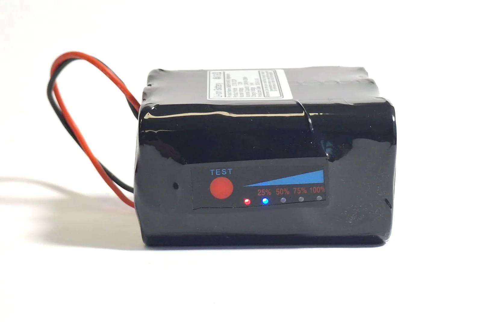 7,26V 13 000 mAh 94Wh Li-Ion akku Lupine-valaisimille - Molex-liitin - Varaustason mittari! - Image 4