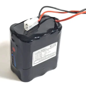 7,26V 13 000 mAh 94Wh Li-Ion akku Lupine-valaisimille - Molex-liitin - Varaustason mittari!