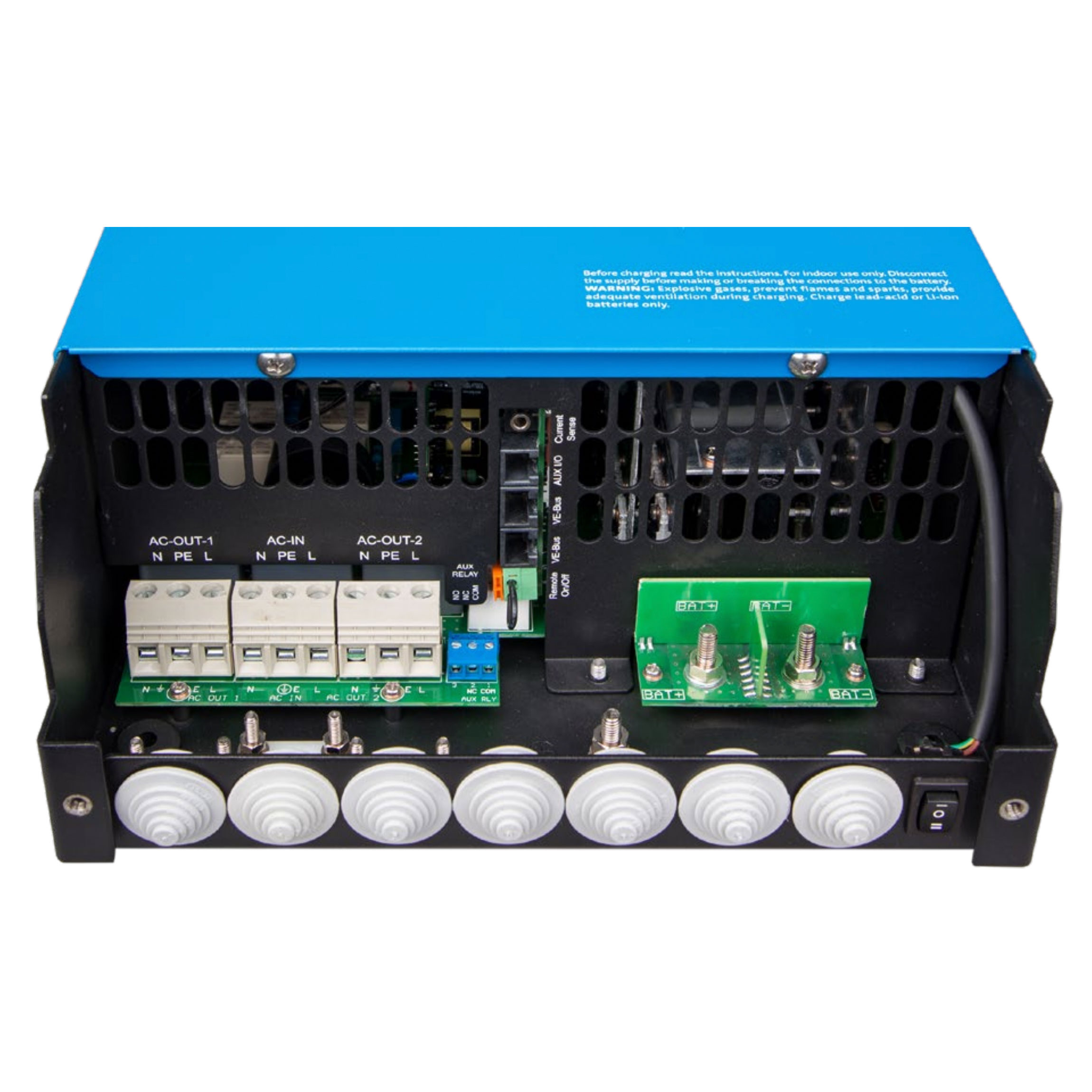 Victron Multiplus II 48V 5000VA 70A 230VAC invertteri-laturi inverter charger PMP482505012 - Image 2