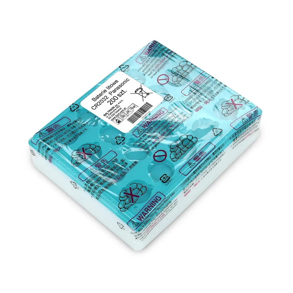 200 kpl Panasonic CR2032 litiumparisto 3V - Irtoparistot - Image 2