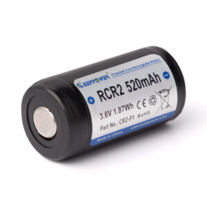 RCR2 15270 3,6V 520mAh li-ion akku Keeppower CR2-P1